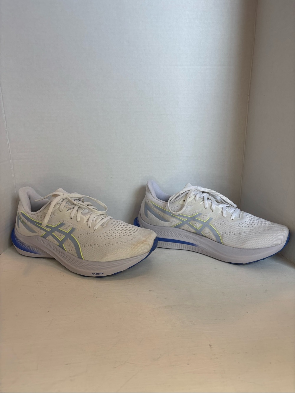 ASICS® GT-2000® 12 Running Shoes in White/Sapphire Women's 9.5